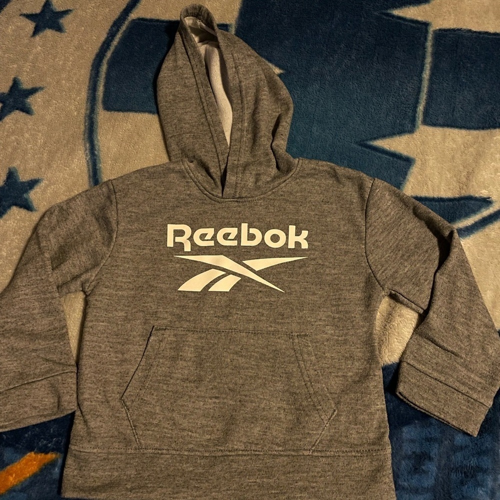 Reebok Charcoal Kids Hoodie